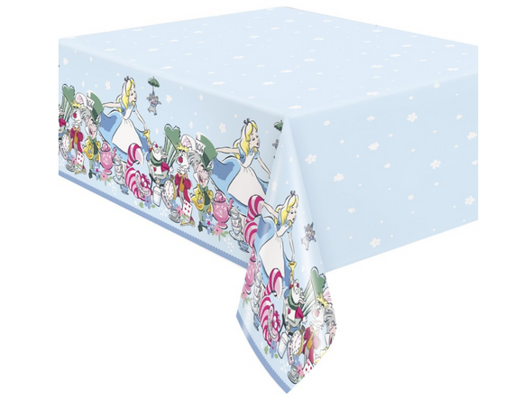 Alice In Wonderland Plastic Tablecover