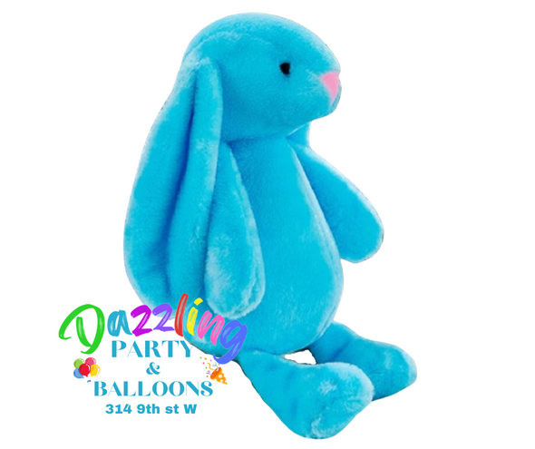 Blue Floppy Ear Rabbit All Blue Stuffed Animal