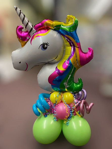 Unicorn Balloon Centerpiece