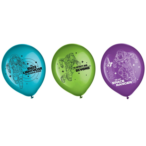 Lightyear Theme Latex Balloons