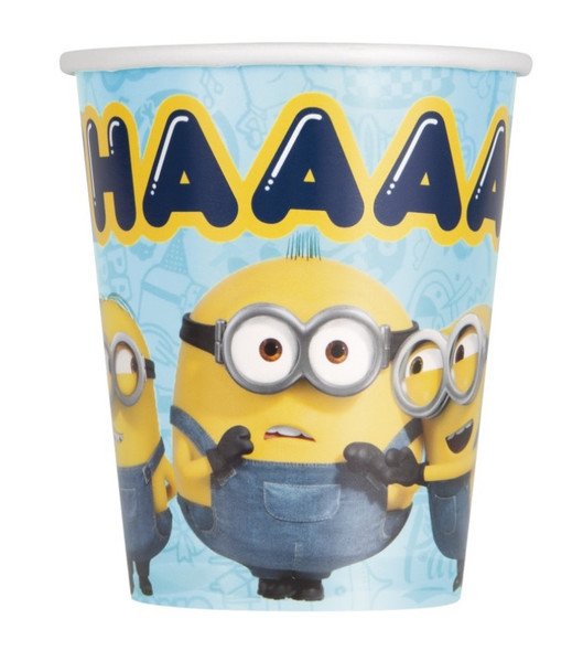 funny minions party paper cups