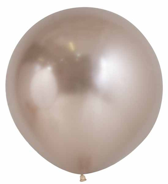 Large 18" Reflex Champagne Balloon