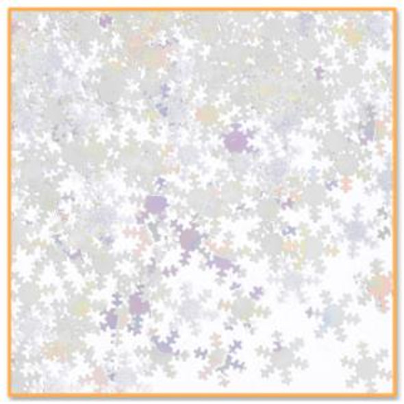 Table Top Confetti Snowflakes Decor