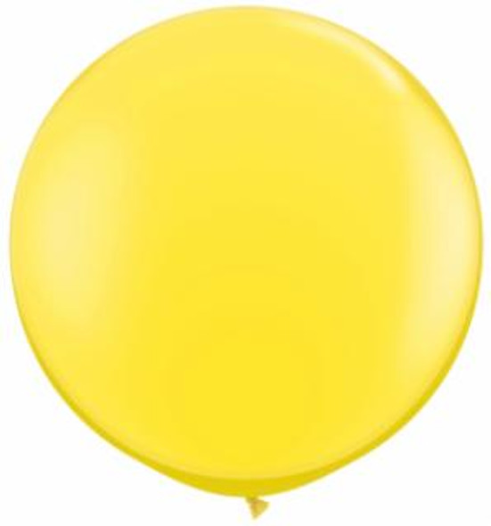 36" latex balloon yellow