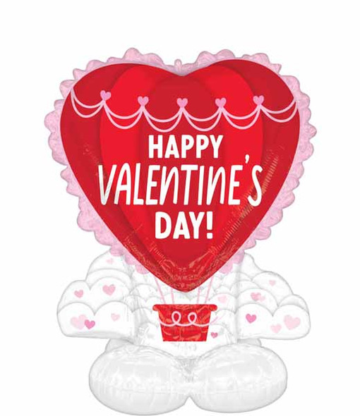 Valentine's Day Big Air Fill Decorative Balloon