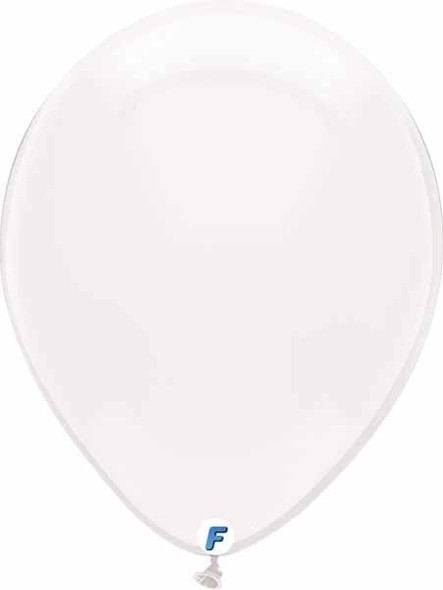 15pk of clear 12" latex balloons