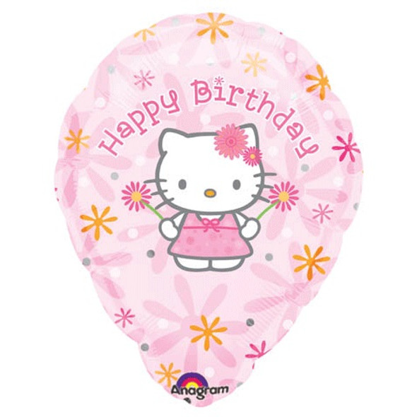 Hello Kitty Personalized Birthday Balloon