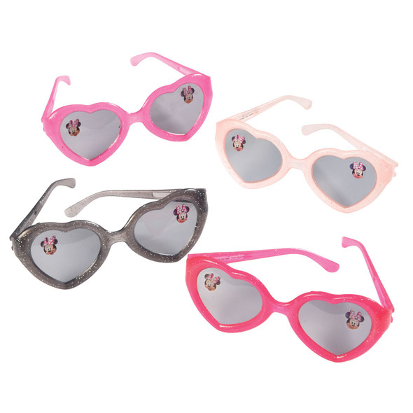 Minnie Mouse Heart Shaped Sunglasses Party Favors