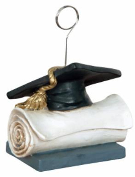 graduation balloon holder photo stand