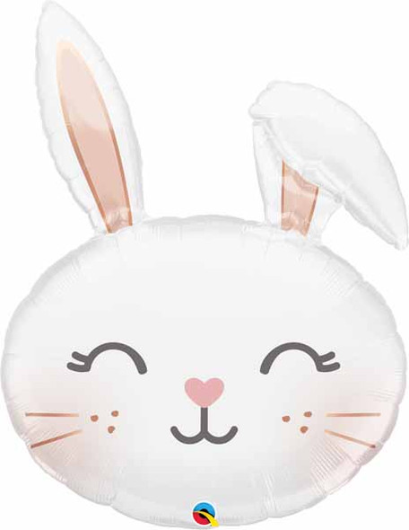 Jumbo rabbit head floppy eared balloon