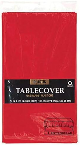 apple red table cover