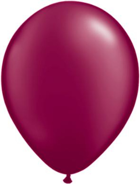 Pearl Burgundy Solid Color Balloon