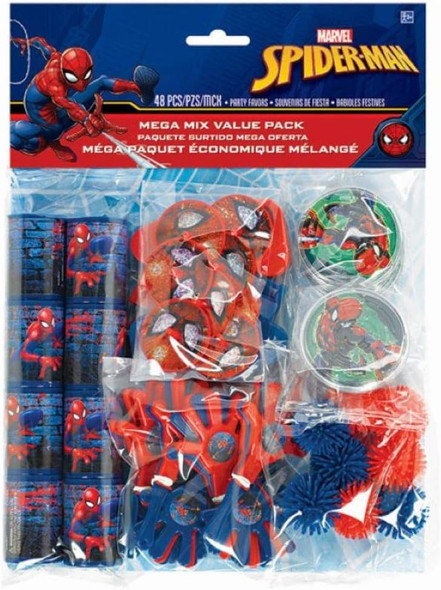 Spiderman Party Favors Great Value