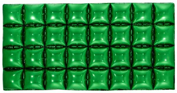 Balloon Wall Square Backdrop Panel Foil Green