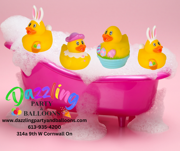 Easter rubber duckies