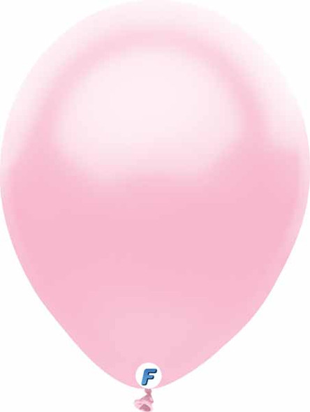 50 Pack Of 12" Pearl Pink Balloons