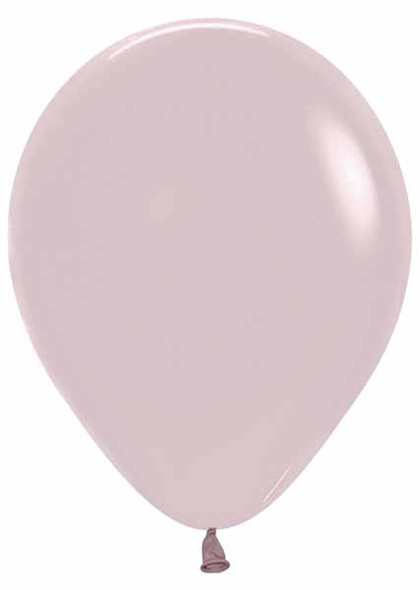 Pastel Dusk Rose Color Latex Balloon