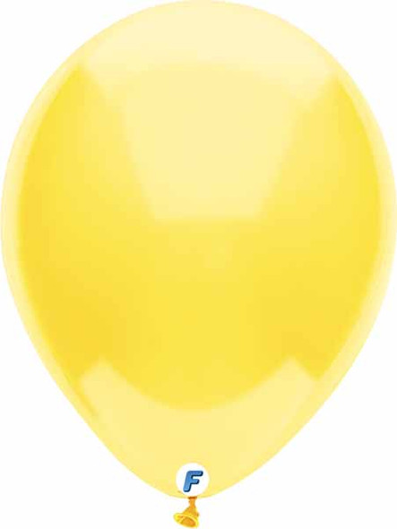 15 Pack Of 12" Yellow Balloons