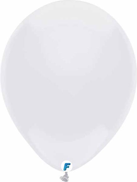100 Pack Of 12" White Balloons