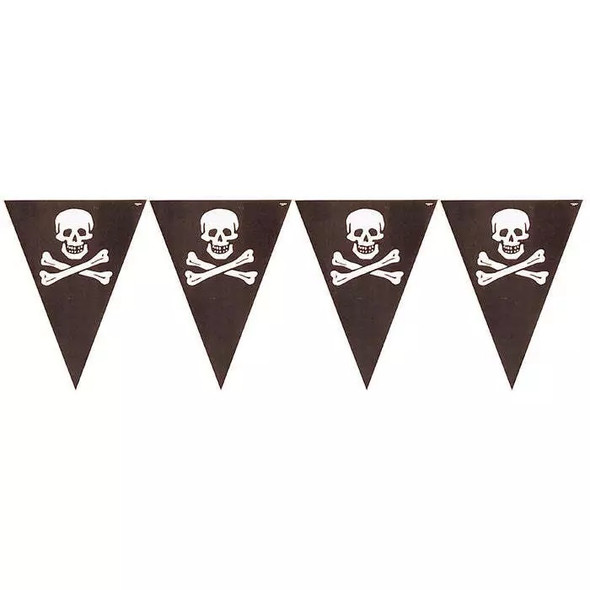 Pirates Treasure Flag Banner 12' 1/CT
