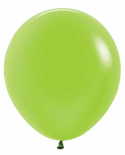 Sempertex 18" Neon Green Latex Balloon
