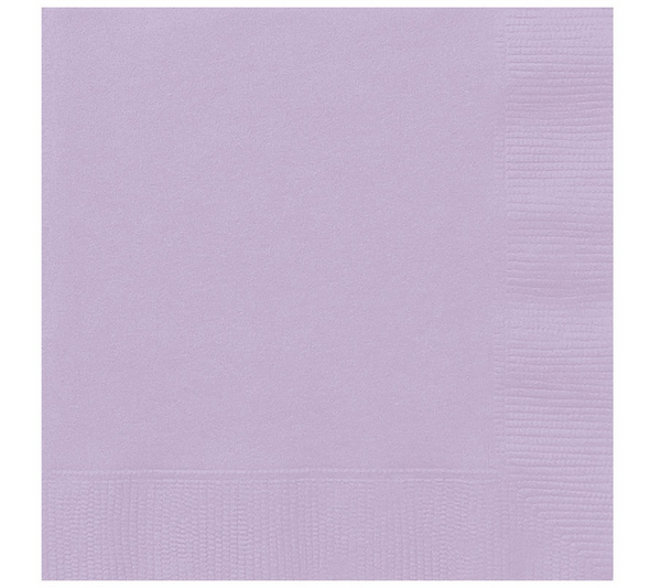 Lavender Solid Luncheon Napkins 20/CT