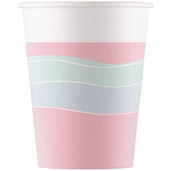 Elegant Wavy Paper Cups Elegant Wavy Paper Cups