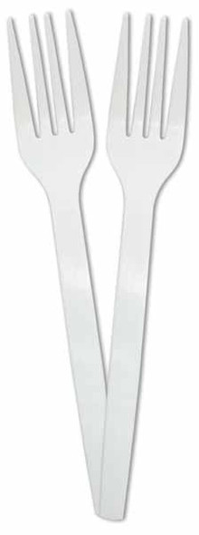 white plastic forks white plastic forks