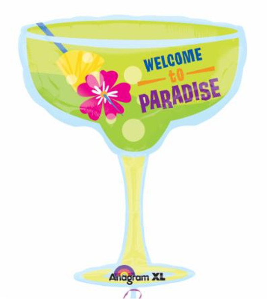 Supershape Paradise Margarita Foil Balloon