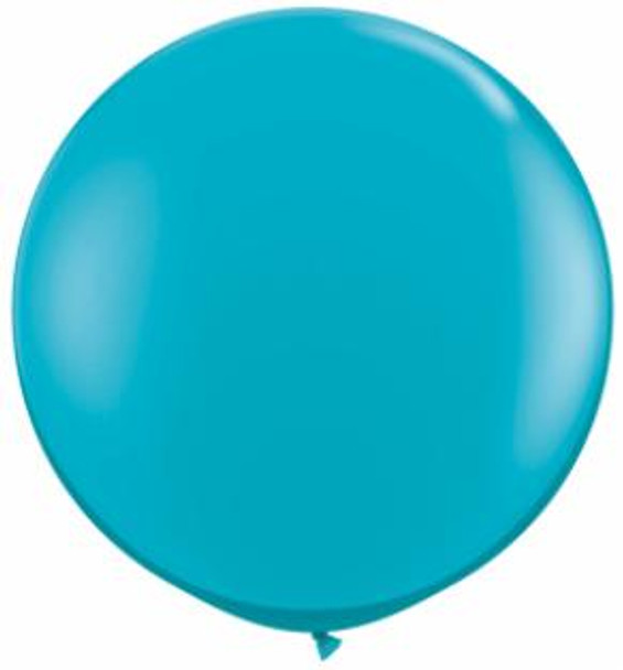 Solid Color Tropical Teal 36" Latex Balloon