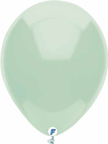 100 Pack Of 12" Mint Green Balloons