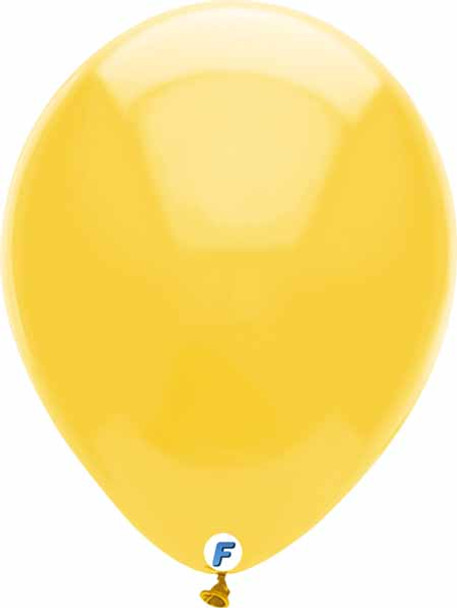 100 Pack Of 12" Marigold Balloons