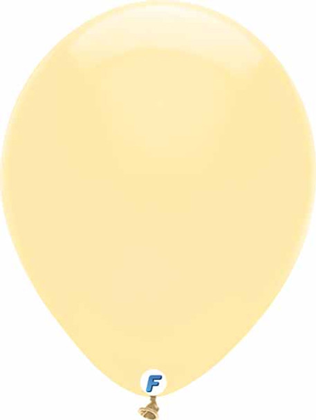 100 Pack Of 12" Ivory color Balloons