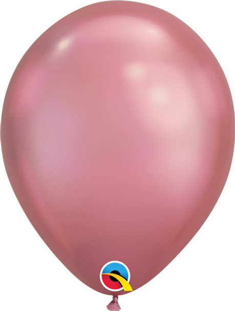 Chrome Mauve Solid Color Balloon