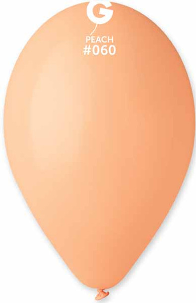 Gemar Prime Quality Latex Balloons 12" Peach