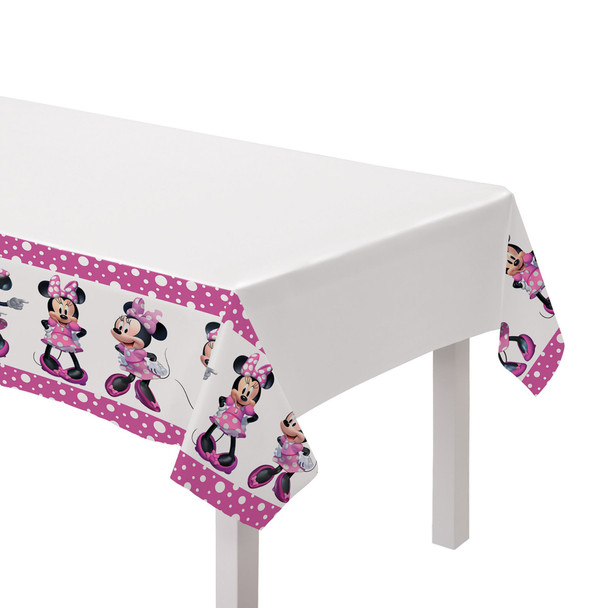 Minnie Mouse Birthday Party Plastic Table Cover