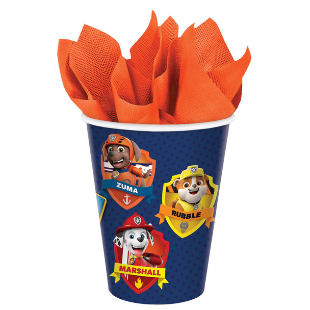 Paw Patrol Birthday Party Paper Tumbler Cups