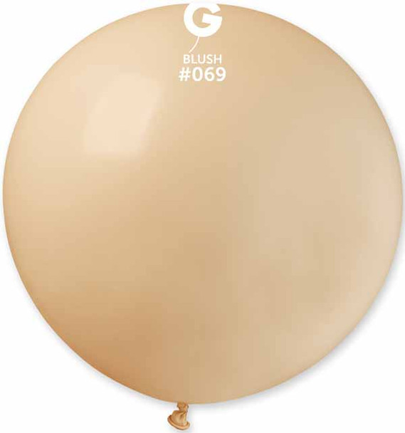 Large Blush Premium Quality Latex Balloon