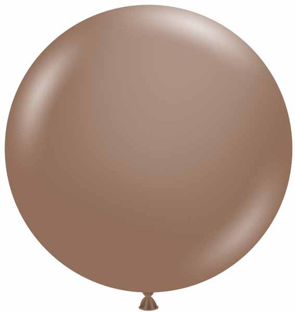 Tuftex 24" Latex Balloon Cocoa