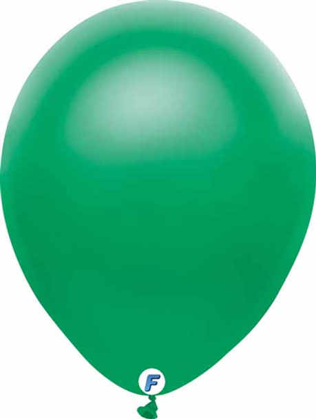 100 Pack Of 12" Pearl Green Balloons