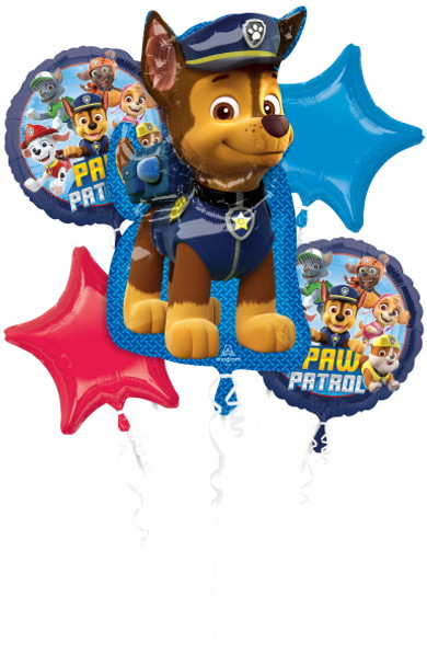 Paw Patrol Chase Balloon Bouquet Birthday Party