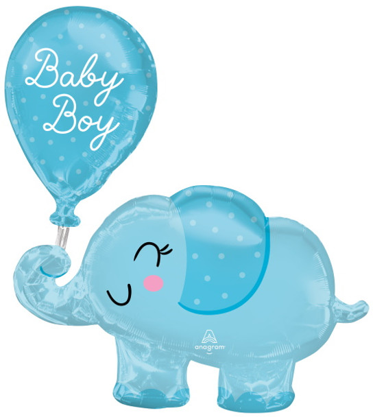 31" Baby Boy Foil Balloon