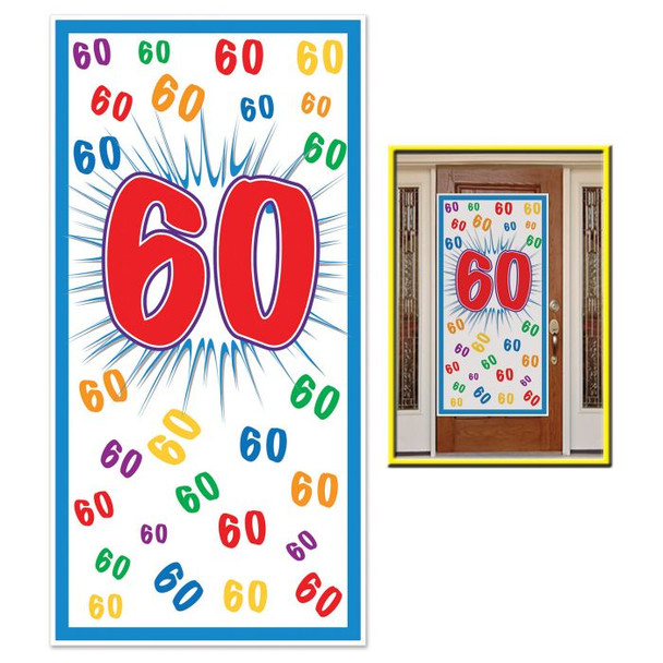 60th Birthday Door Cover