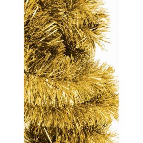 9' Gold Tinsel Garland Christmas Holiday Decoration