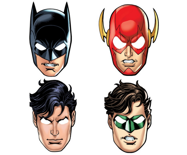 Justice League Masks