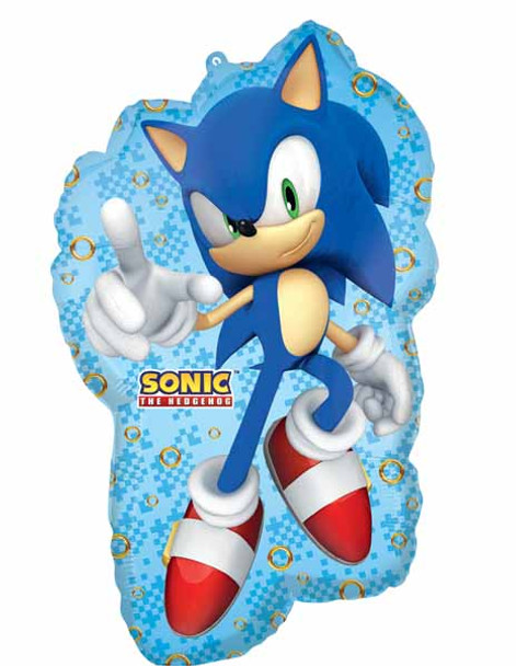 Sonic Supershape Foil Balloon