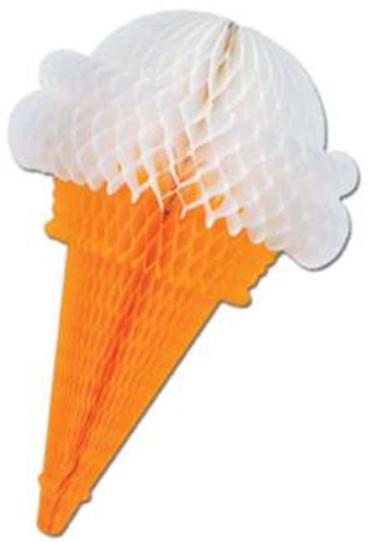 Ice Cream Cone Hanging Tissue Decor