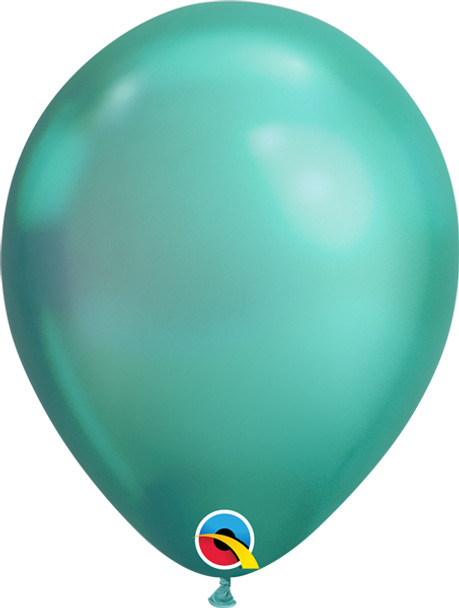 Chrome Green Solid Color Balloon