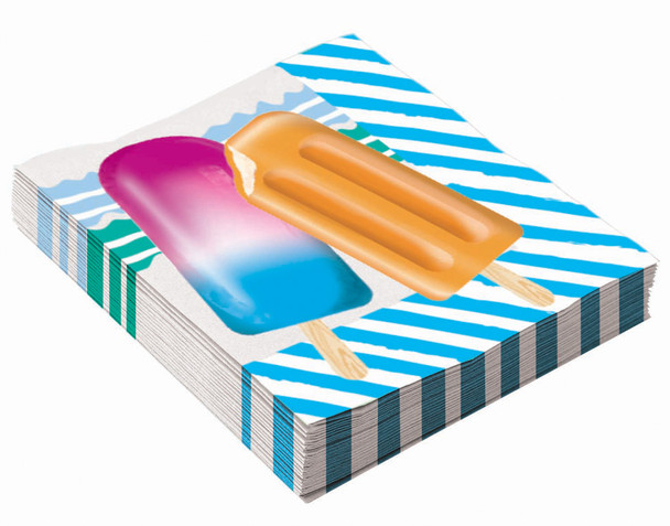 Pool Party Popsicle Napkins