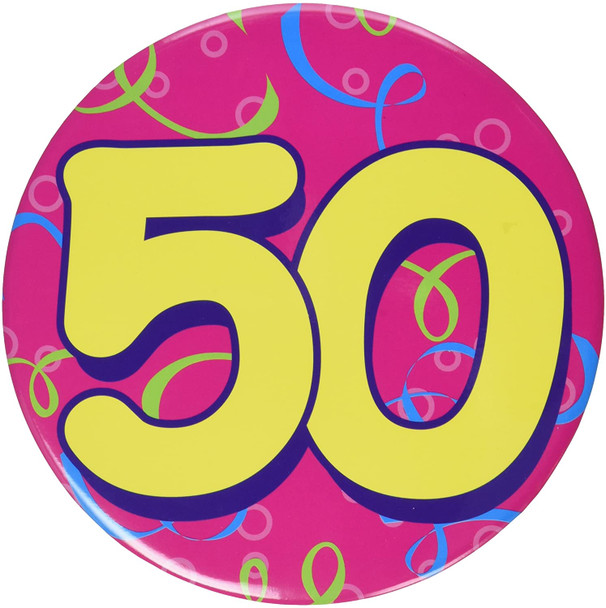 Jumbo Birthday Button